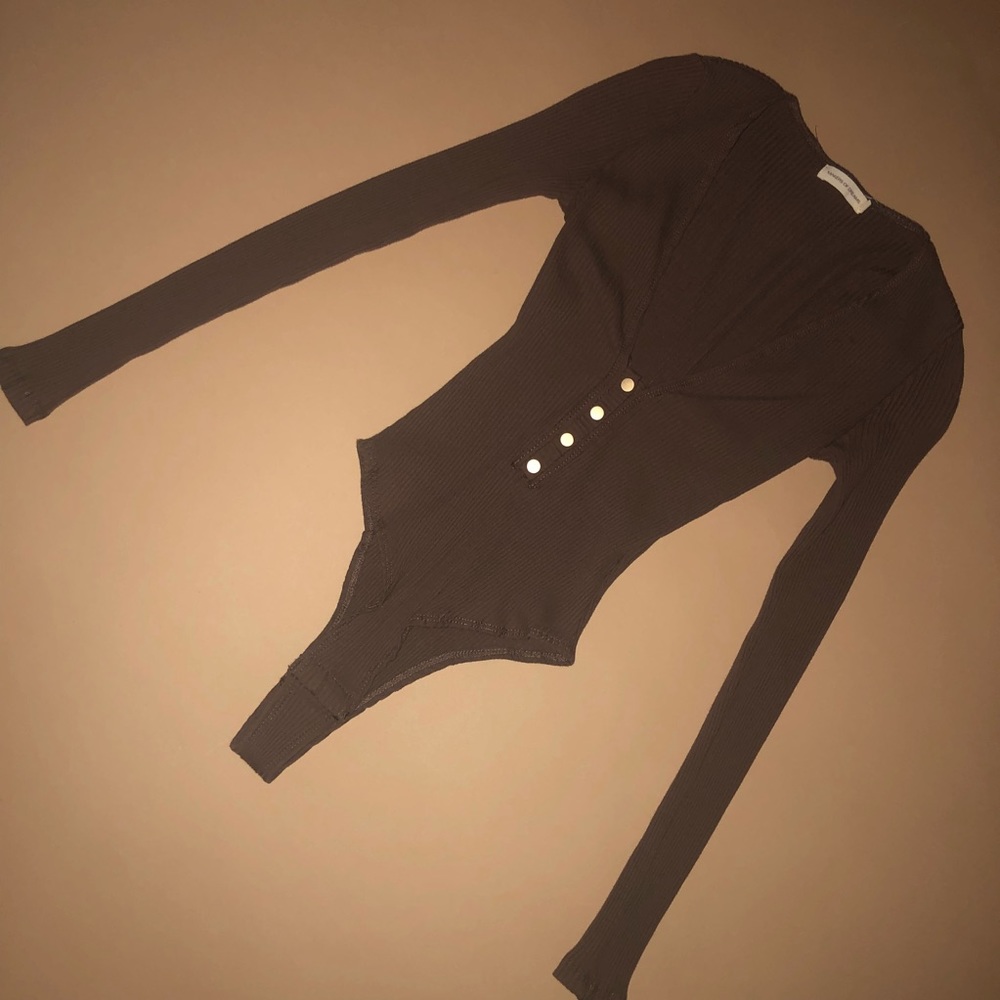 Brown bodysuit